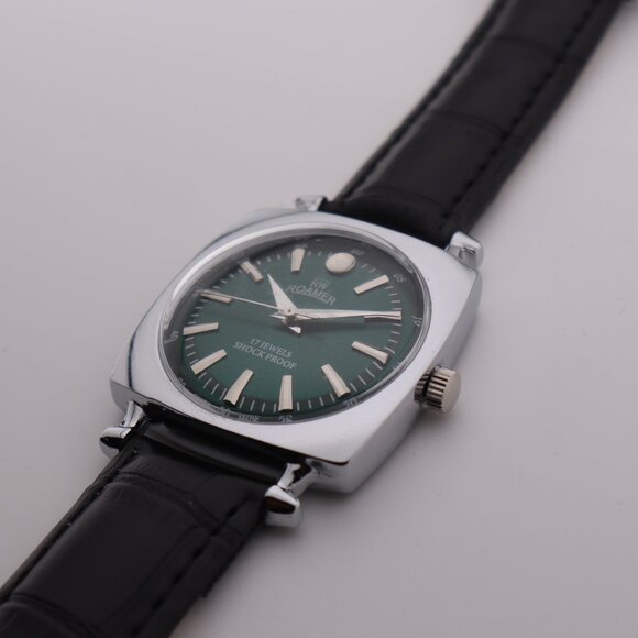 Stylish Swiss Hand-Wound Watch – Roamer ST96 Vintage Men’s Mechanical - Picture 8 of 10